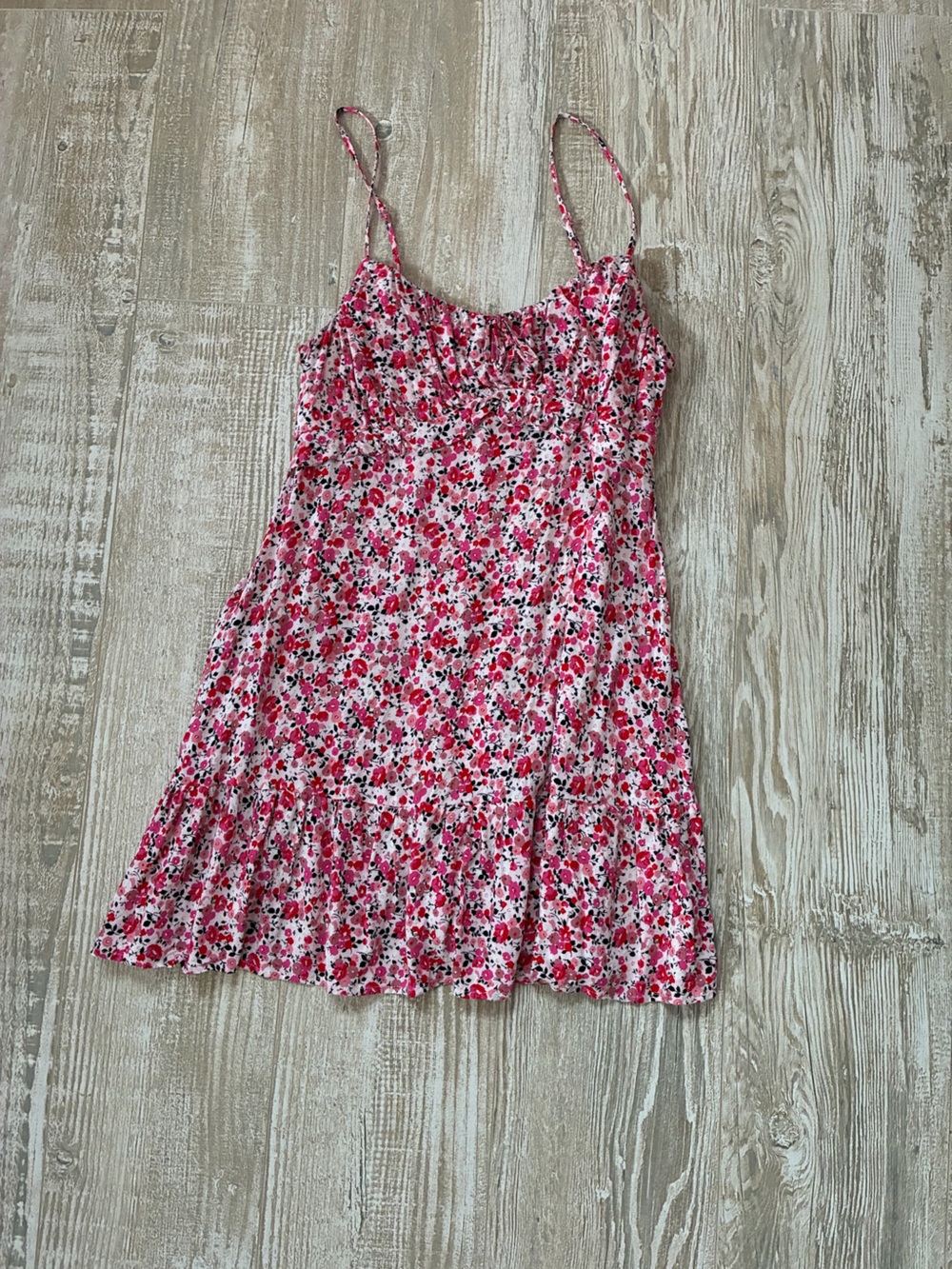 Francesca’s Pink Floral Dress